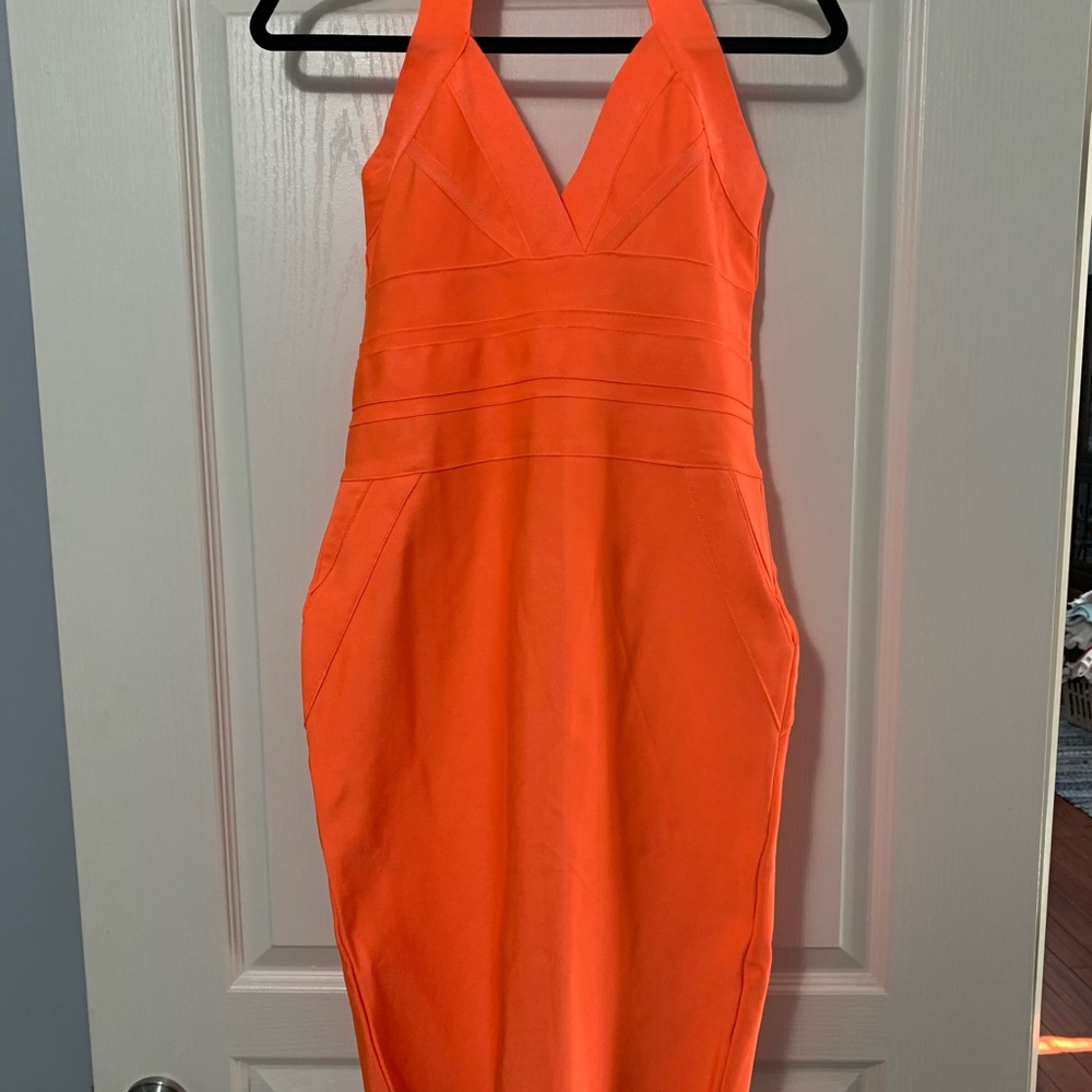 Fashion Nova Bandage Midi Dress
